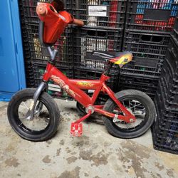 12" HUFFY CARS BIKE 