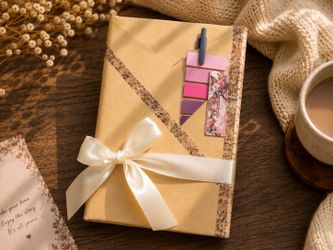 Blind Date with a Book – Mystery/Thriller Gift | Hand Wrapped | Includes Bookmark, Sticky Tabs & Pen