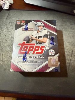 2026 Topps Flagship Football Mega Box