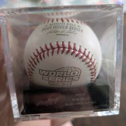 Red Sox 2004 World Series Baseball