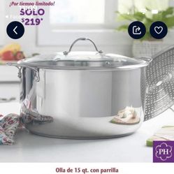 tamalera de 15qt