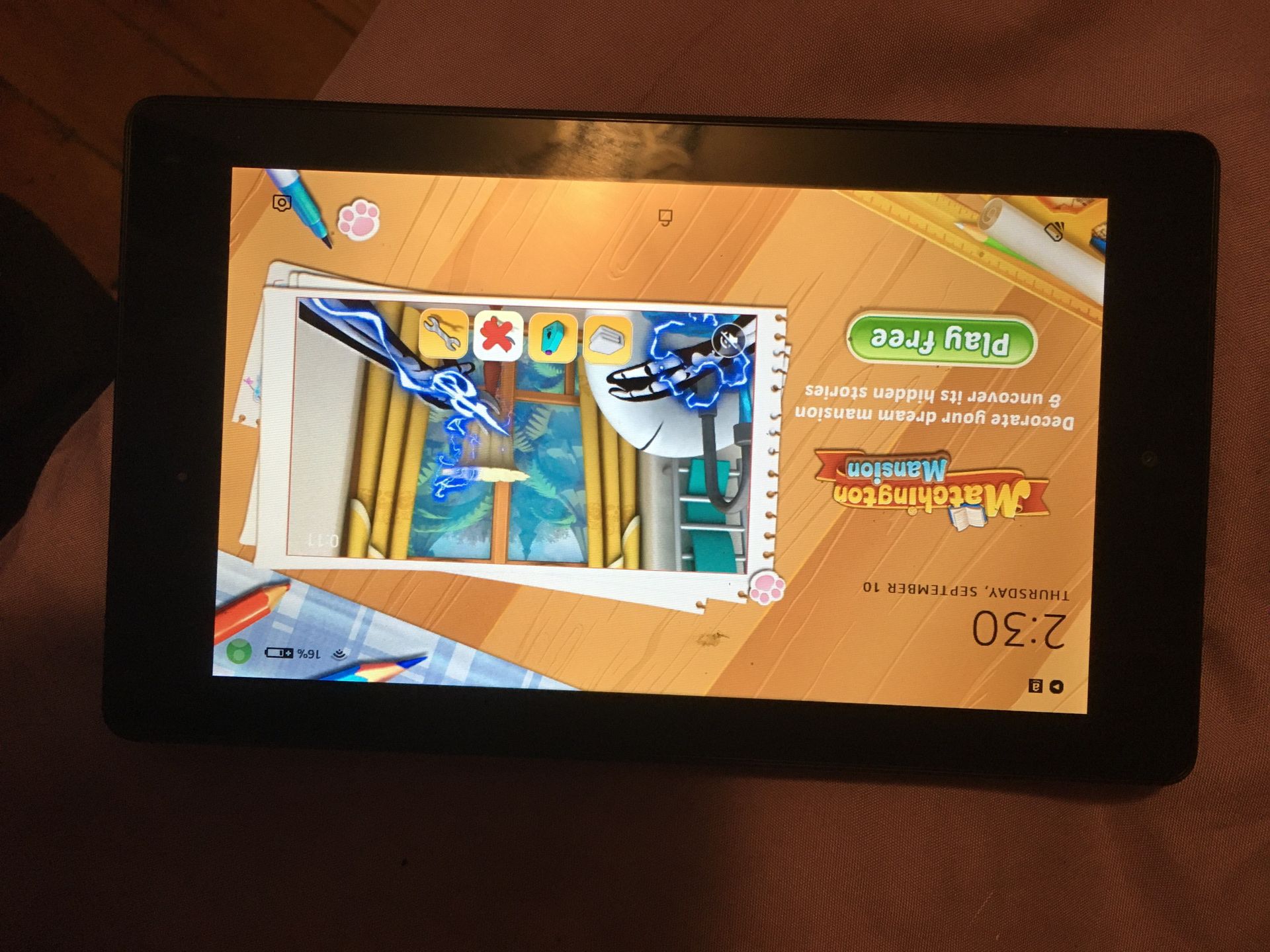Amazon Fire android tablet
