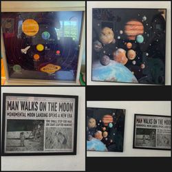 3 space wall pictures