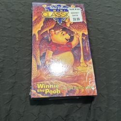 Collectible Winnie the Pooh and the honey tree VHS sealed