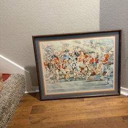 UT Football Art