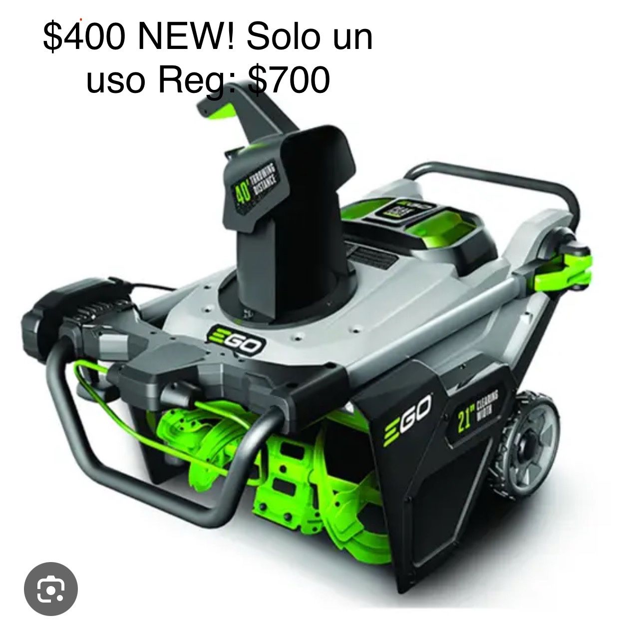 Snow machine With base & Battery $ 400