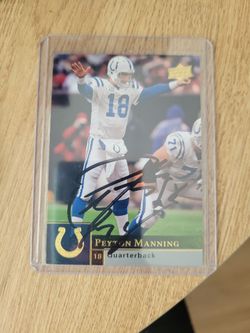 2009 Upper Deck - Autographed Peyton Manning #85