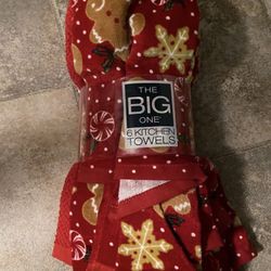 Gingerbread Kitchen Towels 
