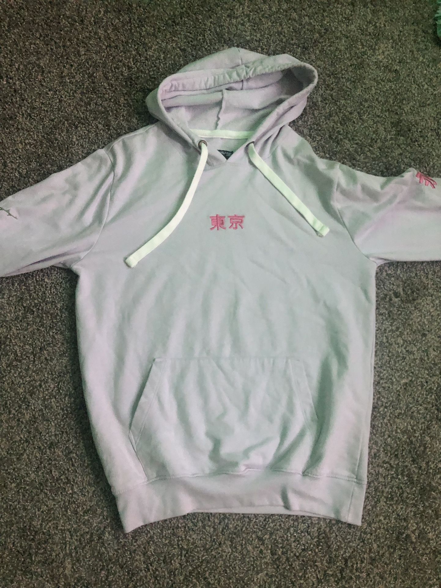 Authentic Japanese Hoodie Pink Size L New 