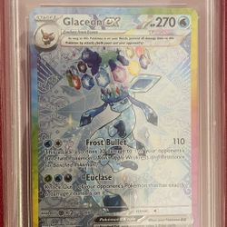 2025 Glaceon Ex PSA 9