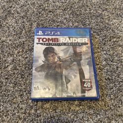 Tomb Raider Definitive Edition For PS4 