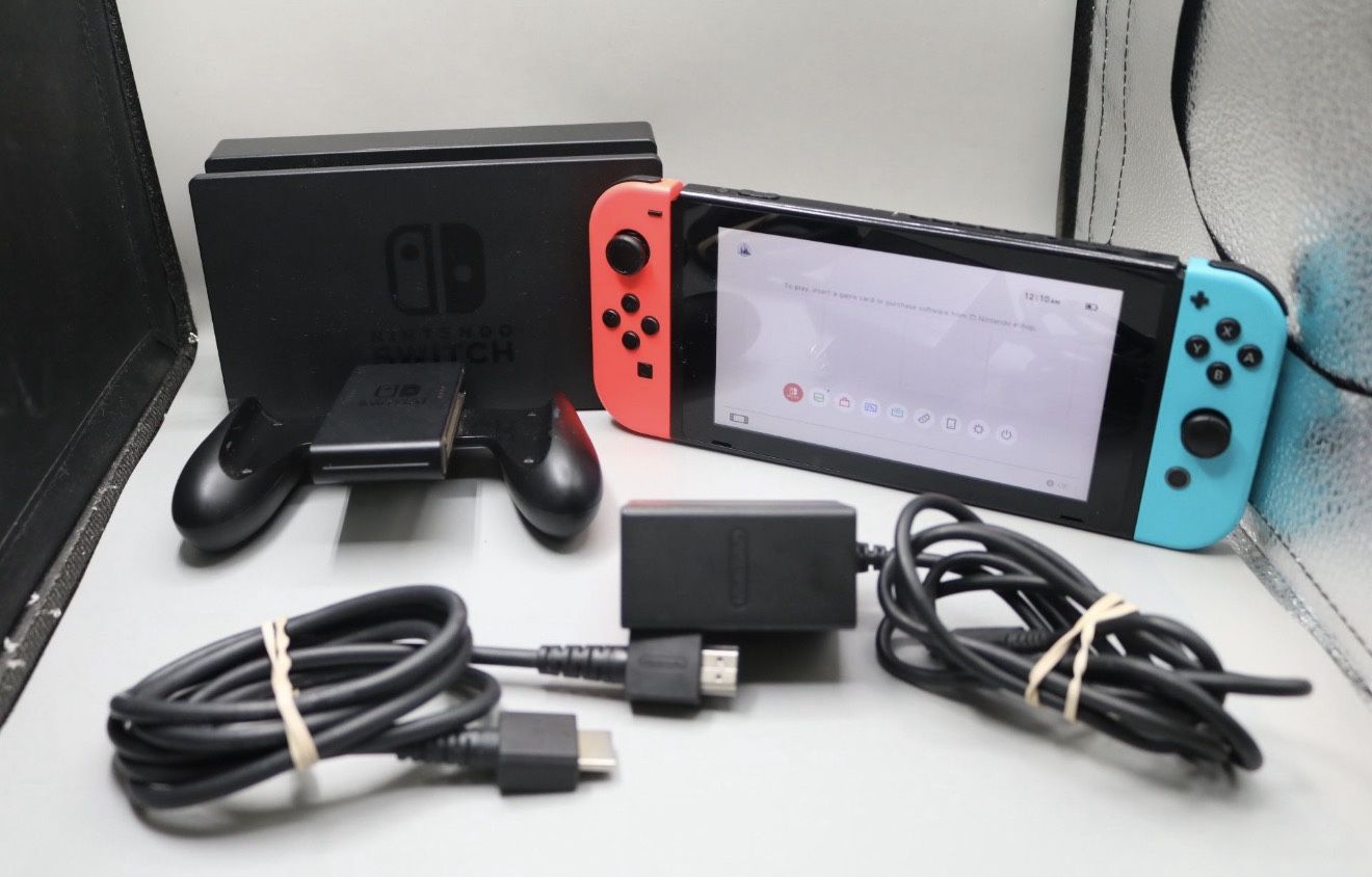 Nintendo Switch With Case
