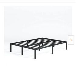 King Size Metal Bed Frame With Undercarriage Storage