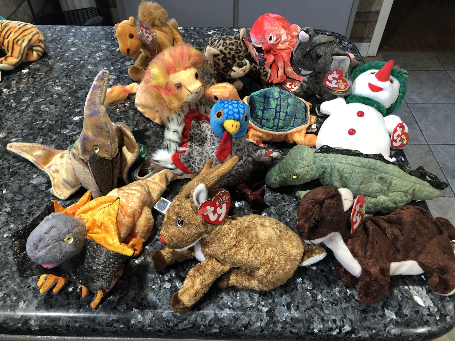 Beanie babies TY 2000 star series