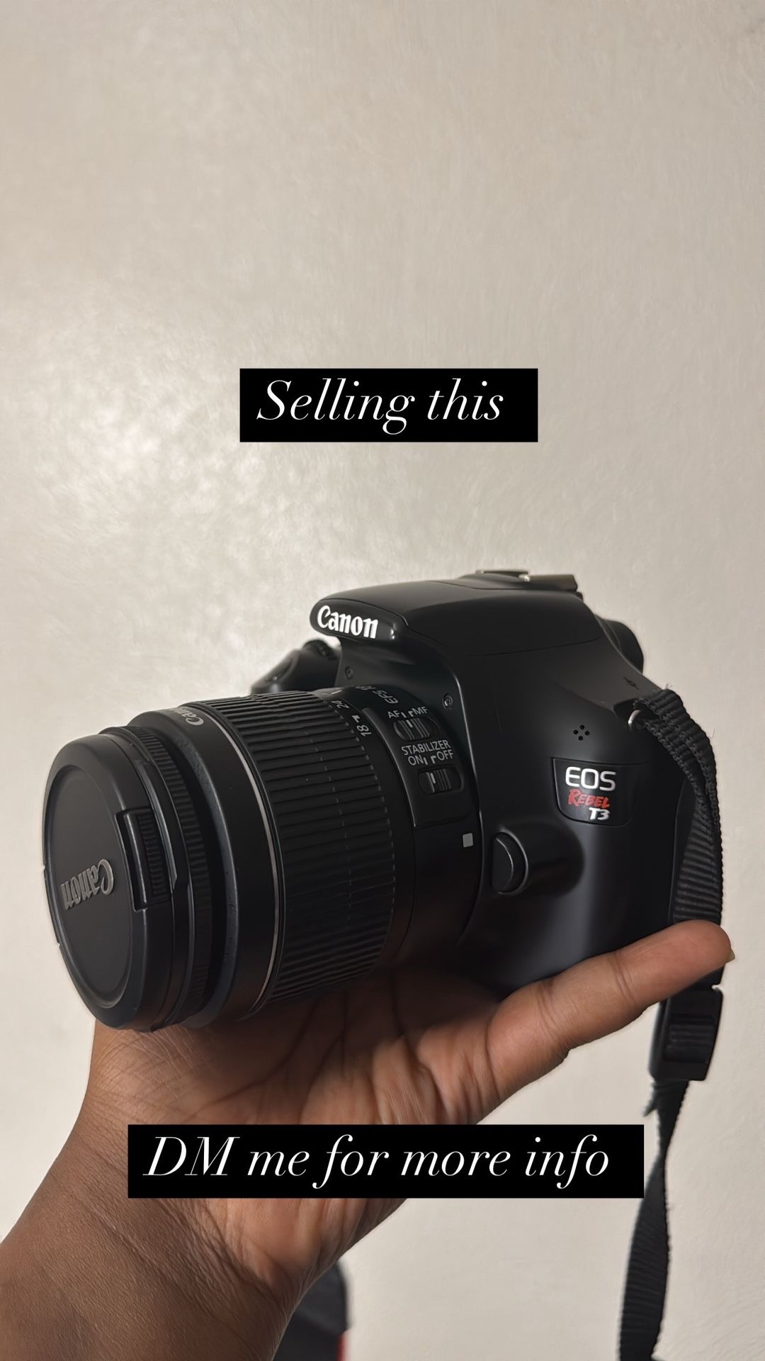 Canon T3 + Extras