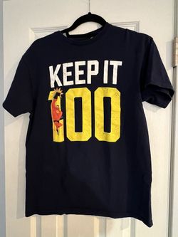 Disney Parks The Incredibles Keep It 100 Men's Short Sleeve T-Shirt M Dark Navy