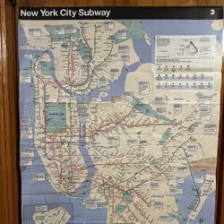 New York City Subway Map 