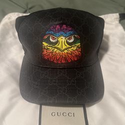 SOLD Gucci Eagle Hat Size Medium  