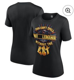 WWE WrestleMania 41 Las Vegas Bianca Belair 'EST' Women's T-Shirt Sz. XXL