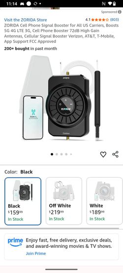 ZORIDA Cell Phone Signal Booster Kit