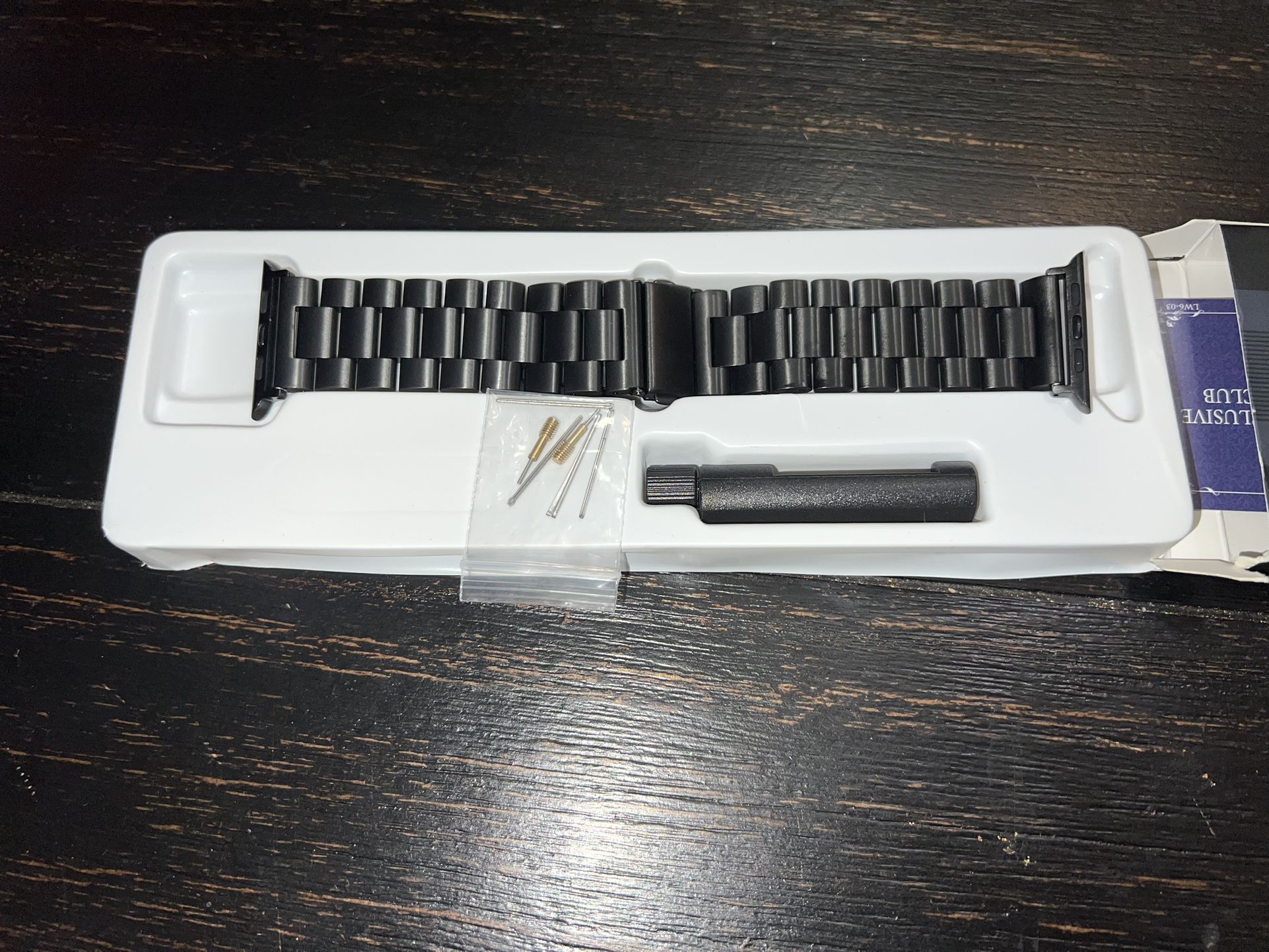 Black Apple Watch Band