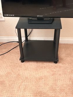2 Small Black Side Table