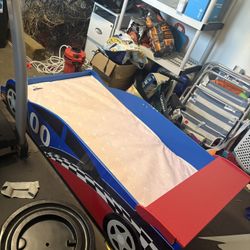 Toddler Race Car Bed And Mattress 