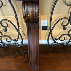 Wooden Console Table For 90$ ( Length 5 Ft 3 Inch, Width 1 Ft 3 Inch, Height 2ft 8 Inch