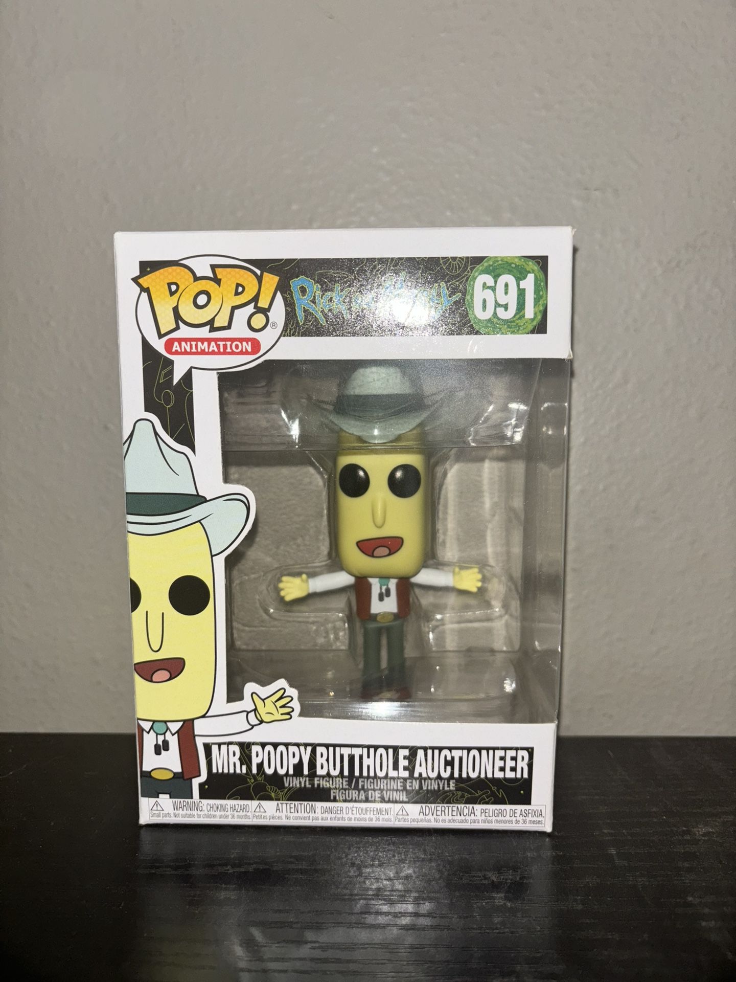 Mr. Poopy Butthole Auctioneer Rick and Morty