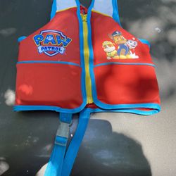 Paw Patrol Lifeguard Jacket Size 3-7 $5 Each