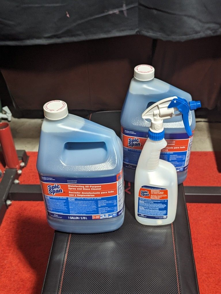 SPIC AND SPAN DISINFECTING CLEANER