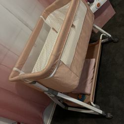 Pink Bassinet 