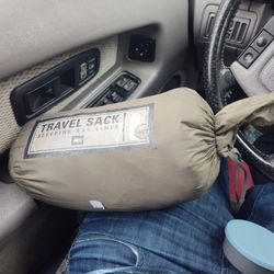 REI travel mummy bag 55°