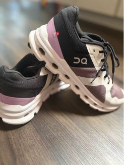 On cloud shoes