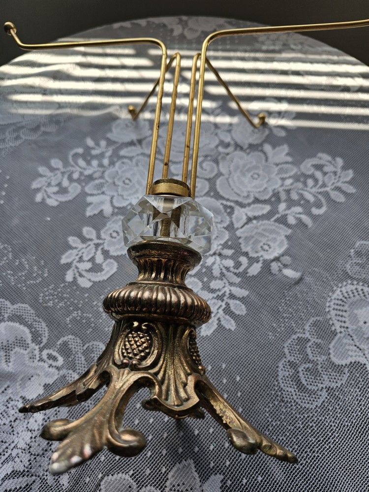$75.00 - 1960's Hollywood Regency, Brass Victorian 4-Arm Towel Rack!