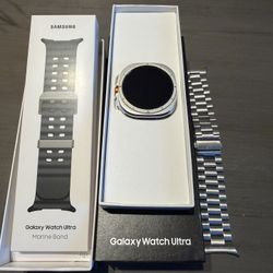 Samsung Galaxy Watch Ultra 47mm LTE – Box, Marine & Metal Bands