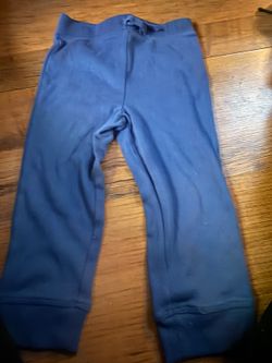 Baby Bean Blue Cuffed Pants 24M