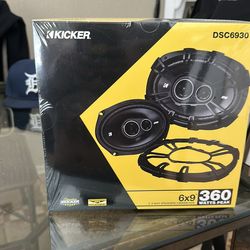 Brand new in box never opened KICKER 6X9