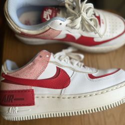 Wmns Air Force 1 Shadow 'Cracked Leather' Size 7