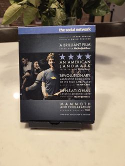 The Social Network Blu-ray