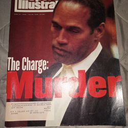 Vintage Sports Illustrated OJ Simpson Cover Magazine
