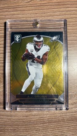 2024 panini totally certified gold /10 AJ BROWN