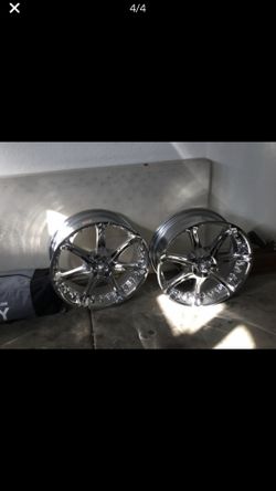 Son para Chevy 22” en buen estado