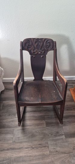Vintage Antique Rocking Chair