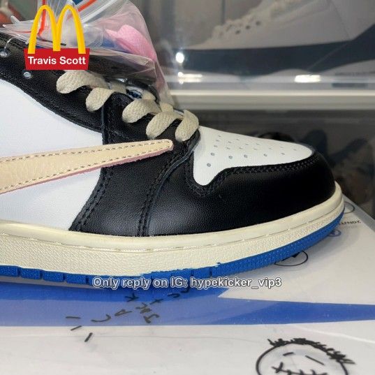 Jordan 1 Low Fragment x Travis Scott 123 Never Used