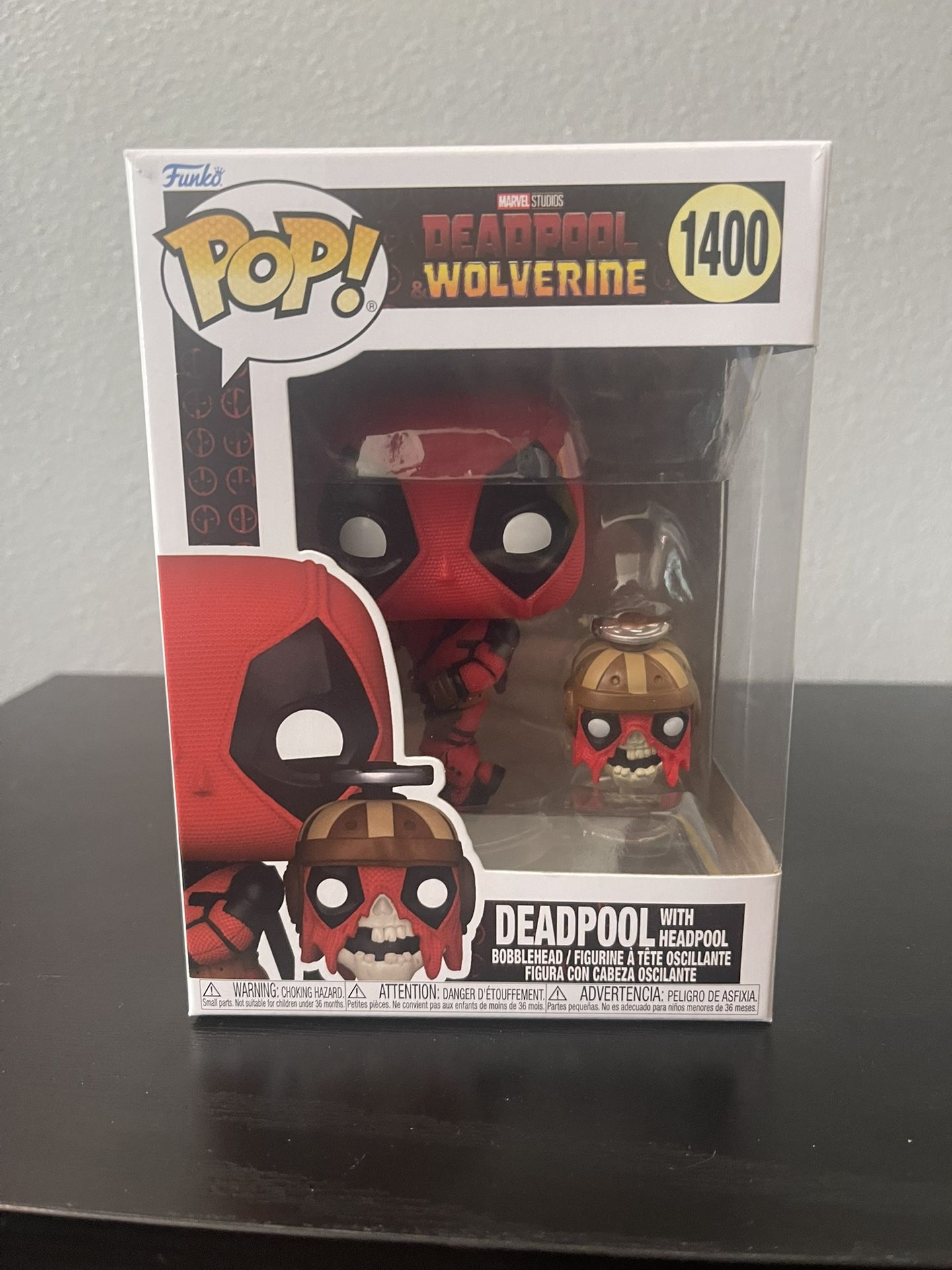 Funko Pop Deadpool With Headpool #1400