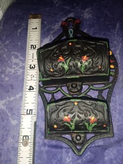 Wilton Match Holder Cast Iron 