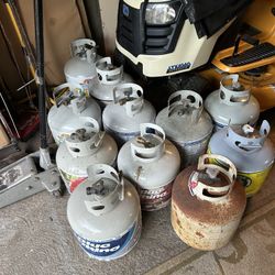 Empty Propane Tanks 