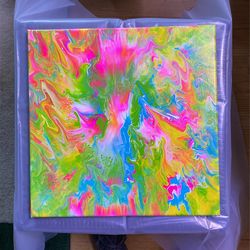 Tye Dye Painting