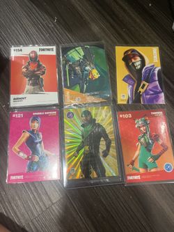 Fortnite Cards And Baseballs Cards 